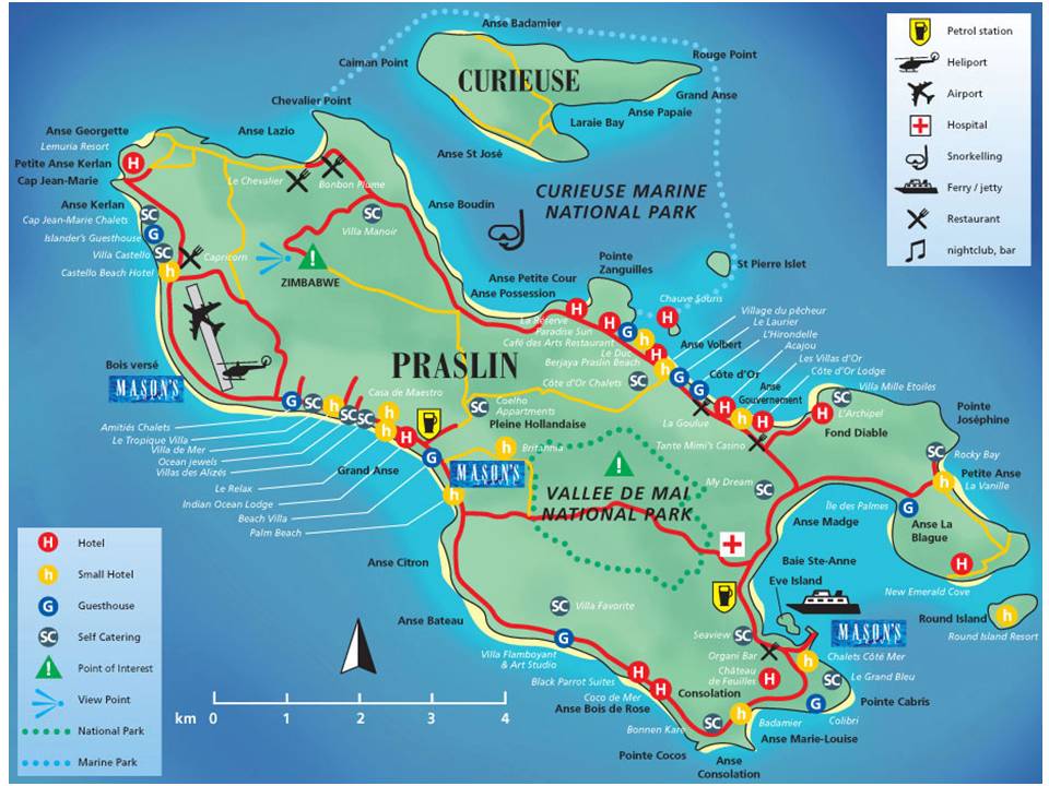 Praslin Seychelles Waterworld